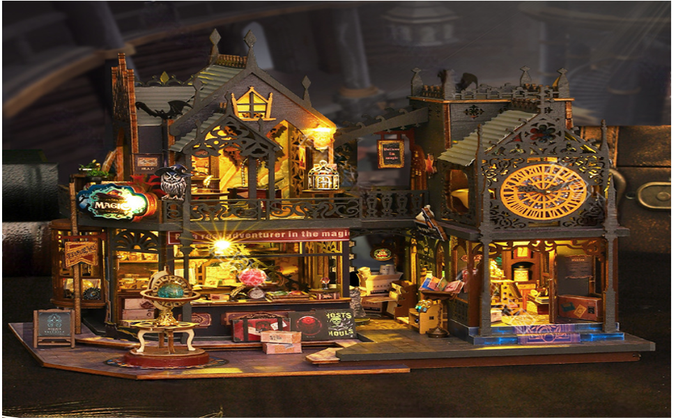 diy miniature dollhouse kit