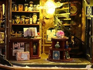 fantasy miniatures wooden dollhouse pre owned furniture 1 24 scale dollhouse miniatures portable