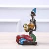 Decor Sculptures Statues Decor Ethnic Style Interior Decoration Resin Crafts Creative Home Office Gifts Beauty Ornaments???A