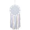 41rToWidZAL Decor 27 inches Dream Catchers Handmade Tassel Wall Decoration Weeding Party Decor Ornament Craft, Blue