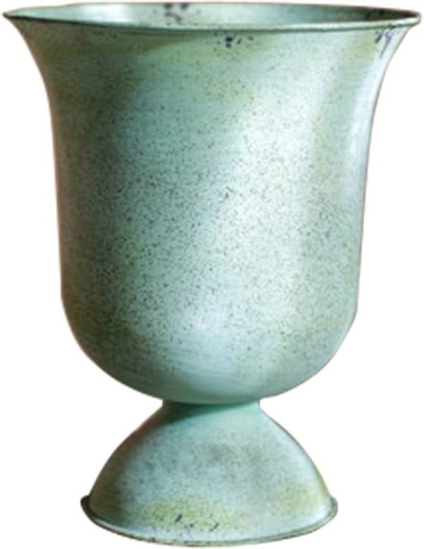 Decor Artificial Flower Decoration Flower Vase Large Iron Goblet Vase Storage Basket for Creative Decoration Vintage Flower Pot Balcony Unique Garden Sculpture