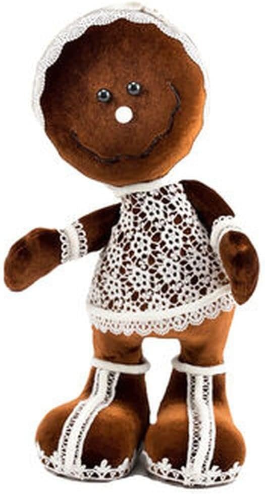 51S-_Xr6MFL._AC_SL1500 Decor Gingerbread Village 16" Gingerbread Lace Girl Figurine