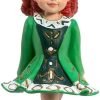 Decor Adler Irish Dancer Ornament, 4.5-inches, Resin, Green