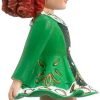 Decor Adler Irish Dancer Ornament, 4.5-inches, Resin, Green