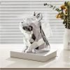51dCpidmKCL._AC Decor Creative French Bulldog Tissue Holder, Living Room, entryway, TV Stand, Coffee Table, Dining Table Tissue Box, Eyeglasses Holder, Fashionable and Cool Decorative Ornaments