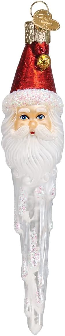 Decor Old World Christmas Irish Santa Glass Blown Ornament for Christmas Tree