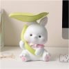 Decor Entryway Bowl for Keys Modern, Creative Resin Rabbit Figurine Key Storage Tray, Birthday Holiday Housewarming Gift,White
