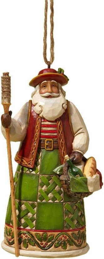 61-JjxDVtQL._AC_SL1000 Decor Russian Santa Stone Resin Hanging Ornament, 4.75??