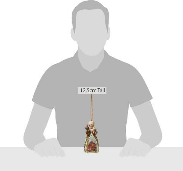 6101CM52CgL._AC_SL1500 Decor Russian Santa Stone Resin Hanging Ornament, 4.75??