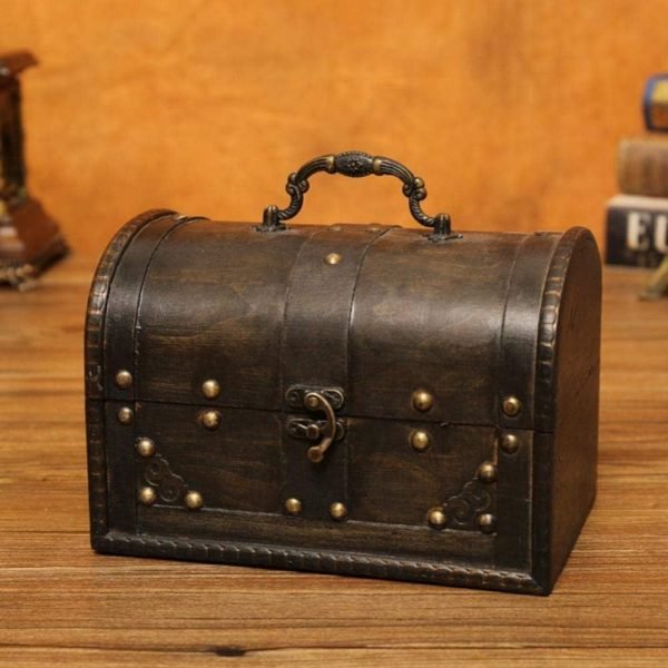61661P790iL._AC_SL1000 Decor Qiuqiu Nostalgic European Rectangular Table Storage Box for Photographing Decorative Items for Home-A