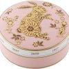 Decor Vista Alegre Golden Large Round Box | Rabbit