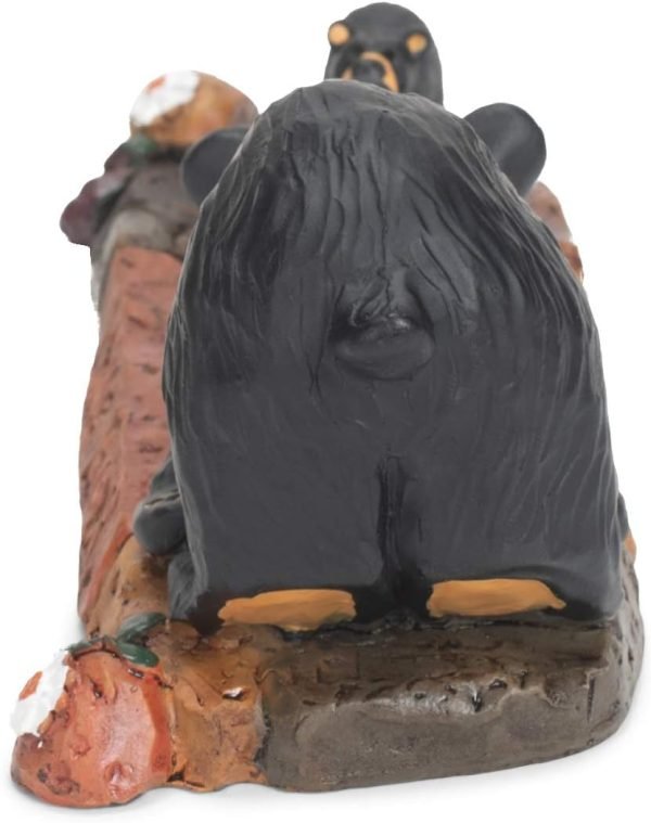 Decor DEMDACO Bearfoots by Jeff Fleming Little Bear Black Bear 2 x 6 Hand-cast Resin Figurine Sculpture