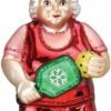 Decor Old World Christmas Irish Santa Glass Blown Ornament for Christmas Tree