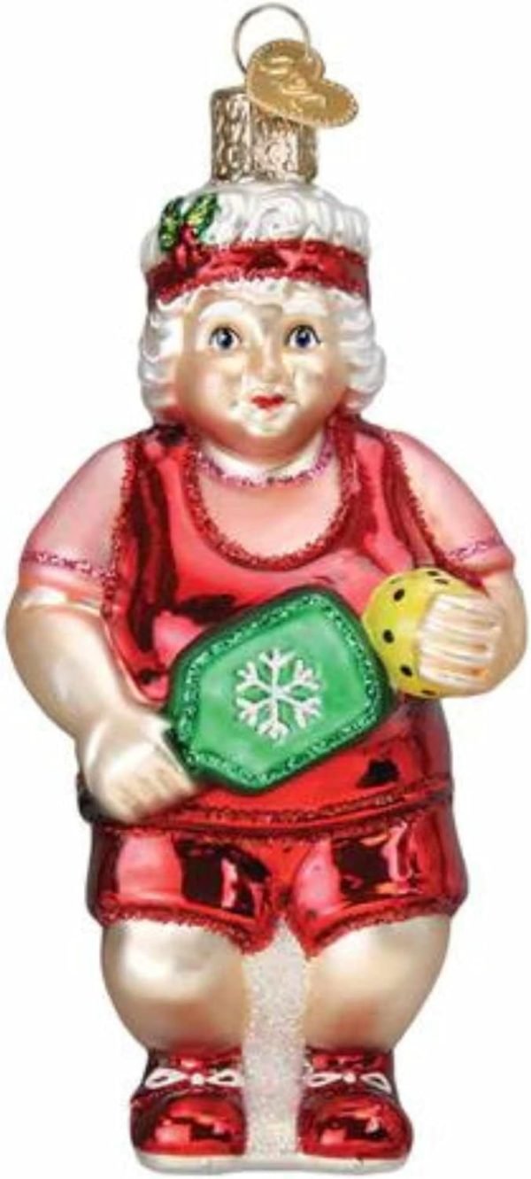 Decor Old World Christmas Irish Santa Glass Blown Ornament for Christmas Tree