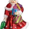 Decor Old World Christmas Irish Santa Glass Blown Ornament for Christmas Tree