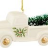 Decor Holiday Truck with Tree Ornament