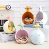 61asM9_I9qL._AC_SL1500 Decor Decorative Bowl for Keys Entryway, Home Living Room Candy Bowl, Creative Cow Resin Figurine, Storage Box,White