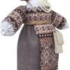Decor Exclusive Vintage Collectible Ukrainian Motanka Figurine Slavic Design Handmade Made in Ukraine 7.5"