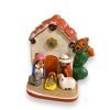 Decor Ethnic Nativity Scene 1 piece 3.5x4.5", Christmas decor ornaments handmade in Peru