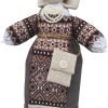 Decor Exclusive Vintage Collectible Ukrainian Motanka Figurine Slavic Design Handmade Made in Ukraine 7.5"