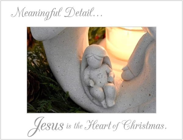 61oe4CYG11L._AC_SL1316 Decor Nativity Sets for Christmas Indoor Statue with LED Tealight Candle Holder Contemporary Style Decoration Holy Family Figurine Gift, Present, Decorate for Holidays