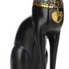 Decor Egyptian Cat Statue, Egyptian Bastet Collectible Figurine Cat Goddess Statue, Animal Statue Ornament, Household Room Ornament Crafts Gifts Great Decoration for Home or