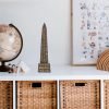 Decor Egyptian Obelisk Resin Obelisk Model Obelisk Miniature House Ornaments Landmark Ornament Miniature Obelisk Statue Egypt Obelisk Figurine Aquarium Obelisk Gift Glass Office