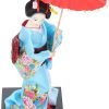61x7J0ZSlAL._AC_SL1500 Decor Japanese Geisha Kimono Doll Collectible Figurines Traditional Craft Desktop Ornaments for Home Restaurant Table Decors