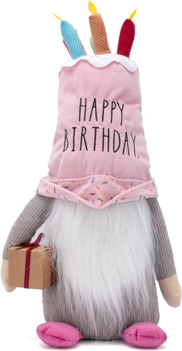 7128107EuqL._AC_SL1500 Decor Kitchen Gnome - Home Decor Decorations - Scandinavian/Swedish/Nordic Tomte Nisse Plush Figurine - 19" Elf with Beard Ornament for Shelf, Table, Desk D??cor