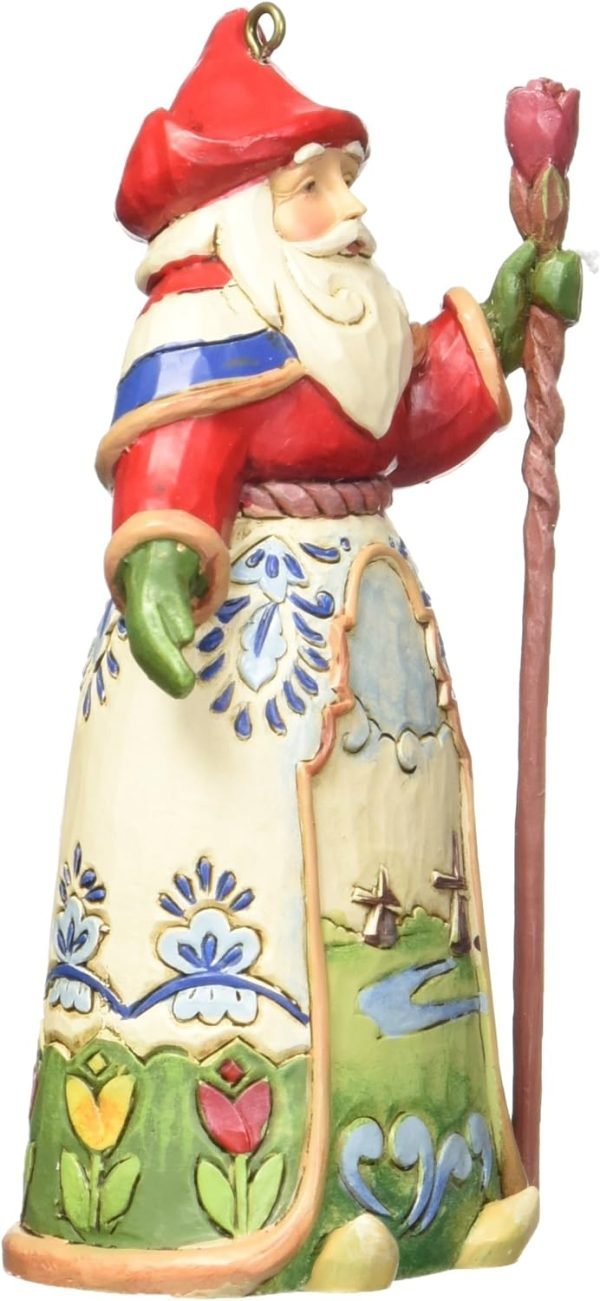 712Yb2PivGL._AC_SL1500 Decor Russian Santa Stone Resin Hanging Ornament, 4.75??