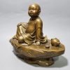 7147gDqOyVL._AC_SL1500 Decor Statues Decor Pure Copper Little Monk Ornament Figure Sculpture Home Ornament Crafts