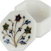 71C0xdT-07L._AC_SL1500 Decor Mughal Garland Marble Inlay Jewelry Box