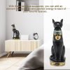 Decor Egyptian Cat Statue, Egyptian Bastet Collectible Figurine Cat Goddess Statue, Animal Statue Ornament, Household Room Ornament Crafts Gifts Great Decoration for Home or