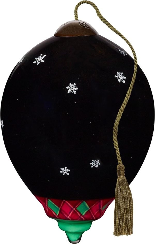 71FbrxeB20L._AC_SL1500 Decor A Merry Christmas Sarah Summers Hand-Painted Blown Glass Ornament, Holiday D??cor, Christmas Tree