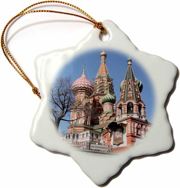 Decor Snowflake Ornament,  3-inch (orn_164784_1)