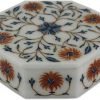 71PQiZ9PPrL._AC_SL1500 Decor Mughal Garland Marble Inlay Jewelry Box