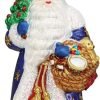 Decor Old World Christmas Irish Santa Glass Blown Ornament for Christmas Tree