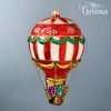 Decor Christmas  Collection Holiday Balloon Blown Glass Christmas Tree Ornament (Balloon with Gifts)