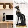 Decor Egyptian Cat Statue, Egyptian Bastet Collectible Figurine Cat Goddess Statue, Animal Statue Ornament, Household Room Ornament Crafts Gifts Great Decoration for Home or