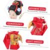 71bXHajx8zL._AC_SL1500 Decor 4 Pcs Doll Ornaments Girl Handicrafts Statuette Traditional Japanese Doll Porcelain Dolls Car Dashboard Doll Japanese Art Craft Collectible Dolls Home Textile Miss Display Kimono