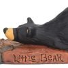 Decor DEMDACO Bearfoots by Jeff Fleming Little Bear Black Bear 2 x 6 Hand-cast Resin Figurine Sculpture