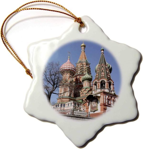 Decor Snowflake Ornament,  3-inch (orn_164784_1)