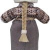 Decor Exclusive Vintage Collectible Ukrainian Motanka Figurine Slavic Design Handmade Made in Ukraine 7.5"