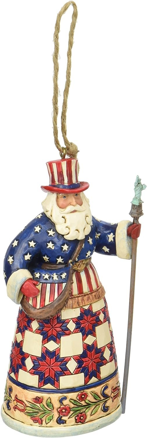 71lOe3MbHHL._AC_SL1500 Decor Russian Santa Stone Resin Hanging Ornament, 4.75??