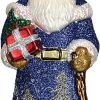 Decor Old World Christmas Irish Santa Glass Blown Ornament for Christmas Tree