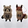 71mJZ2BNTBL._AC_SL1500 Decor Holiday Decorative Buri Woodland Animal Hanging Accessory Christmas Tree Ornament Set with String Hanger (4 Pack)