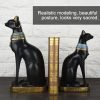 Decor Egyptian Cat Statue, Egyptian Bastet Collectible Figurine Cat Goddess Statue, Animal Statue Ornament, Household Room Ornament Crafts Gifts Great Decoration for Home or