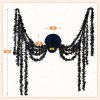 Decor Halloween Hanging Spider, Halloween Honeycomb Pendant Ornaments, Perfect for Halloween Kids' Party Decoration, Haunted House, Indoor Outdoor Hanging Halloween Decor