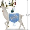 Decor Keepsake Christmas Ornament Year Dated, Regal Reindeer, Porcelain