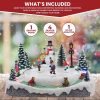 818ynBZ_t5L._AC_SL1500 Decor Christmas Village Skating Pond Animated Lighted Musical Snow Village Perfect Addition to Your Christmas Indoor Decorations & Holiday Displays